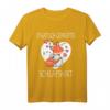 Staatlich geprüftes Schlafshirt mit lustigem Hase und Fuchs - Perfektes Geschenk für Langschläfer, Kuschelpaare und Valentinstag