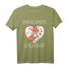 Staatlich geprüftes Schlafshirt mit lustigem Hase und Fuchs - Perfektes Geschenk für Langschläfer, Kuschelpaare und Valentinstag
