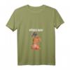 Damen Hase Mit Axt Cartoon Kaninchen Comic Hasen Böses Hasi T-Shirt - Perfekt für Halloween, Geburtstags- und Weihnachtsgeschenke