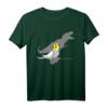 Lustiges Papagei T-Rex T-Shirt | Niedlicher schreiender Vogel für Tierliebhaber & Dinosaurie-Fans