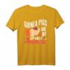 Meerschweinchen Sind Meine Lieblingstiere Tier Süß Haustier T-Shirt - Lustiges Geschenk für Tierliebhaber & Freunde