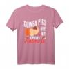 Meerschweinchen Sind Meine Lieblingstiere Tier Süß Haustier T-Shirt - Lustiges Geschenk für Tierliebhaber & Freunde