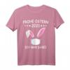 Lustiges Osterhase Kostüm mit Gesichtsmaske & Osternest T-Shirt – Perfekt für Osterfeiern, Eiersuche & als Osterdeko für Damen und Herren