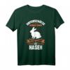 Herren Unterschätze niemals einen alten Mann mit Hasen T-Shirt – Lustiges Tiermotiv für Hasenbesitzer und Tierliebhaber