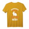 Herren Unterschätze niemals einen alten Mann mit Hasen T-Shirt – Lustiges Tiermotiv für Hasenbesitzer und Tierliebhaber