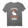 Herren Unterschätze niemals einen alten Mann mit Hasen T-Shirt – Lustiges Tiermotiv für Hasenbesitzer und Tierliebhaber