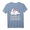 Offizielles Schlafshirt Hase mit lustigem Spruch – Geschenkidee für Hasenliebhaber, Teenager, Geburtstage & Weihnachten