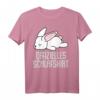 Offizielles Schlafshirt Hase mit lustigem Spruch – Geschenkidee für Hasenliebhaber, Teenager, Geburtstage & Weihnachten