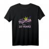 Prinzessin T-Shirt zum 20. Geburtstag mit Krone & Herzen – Lustiges Geschenk für Tochter, Schwester & Partnerin