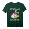 Offizielles Schlafshirt mit Hasenmotiv - Lustiges Pyjama Party T-Shirt für Männer, Frauen & Kinder, perfektes Geschenk für Langschläfer & Morgenmuffel