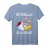 Offizielles Schlafshirt mit Hasenmotiv - Lustiges Pyjama Party T-Shirt für Männer, Frauen & Kinder, perfektes Geschenk für Langschläfer & Morgenmuffel