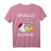 Offizielles Schlafshirt mit Hasenmotiv - Lustiges Pyjama Party T-Shirt für Männer, Frauen & Kinder, perfektes Geschenk für Langschläfer & Morgenmuffel