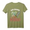 Ich hasse Menschen Hase mit Kettensäge T-Shirt – Lustiges Tiermotiv für Hasenliebhaber, perfekt als Geschenk für Geburtstag & Weihnachten