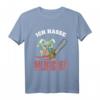Ich hasse Menschen Hase mit Kettensäge T-Shirt – Lustiges Tiermotiv für Hasenliebhaber, perfekt als Geschenk für Geburtstag & Weihnachten
