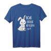 Ich liebe Hasen ok?! Süßes Häschen Kaninchen T-Shirt – Lustiges Oster- und Hasenliebhaber Shirt für Partner & Freunde