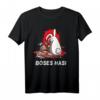 Böses Hasi Fun T-Shirt – Cooles, ausgefallenes Geschenk zum Geburtstag für Damen und Herren mit Hasen-Motiv
