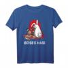 Böses Hasi Fun T-Shirt – Cooles, ausgefallenes Geschenk zum Geburtstag für Damen und Herren mit Hasen-Motiv