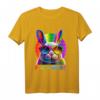 Hasengesicht Papa Hase cooler Osterhase mit Brille Vater T-Shirt – Originelles Osterfest Geschenk für Papa & Hasenliebhaber