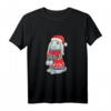 Kaninchen Mit Mütze Hoppy Christmas Weihnachten Hasen T-Shirt – Lustiges Bunny Design als Weihnachtsgeschenk für Kaninchenfans, Kinder & Tierliebhaber