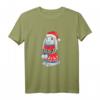 Kaninchen Mit Mütze Hoppy Christmas Weihnachten Hasen T-Shirt – Lustiges Bunny Design als Weihnachtsgeschenk für Kaninchenfans, Kinder & Tierliebhaber