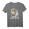 Best Rabbit Dad Ever Hase Kaninchen Geschenk T-Shirt für Hasen- und Kaninchenliebhaber - Perfekt für Weihnachten & Geburtstag