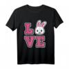 Love Bunny Oster T-Shirt für Damen & Herren - Süßes Hasen-Design für Osterfest und Osterpartys