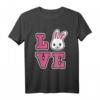 Love Bunny Oster T-Shirt für Damen & Herren - Süßes Hasen-Design für Osterfest und Osterpartys
