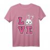 Love Bunny Oster T-Shirt für Damen & Herren - Süßes Hasen-Design für Osterfest und Osterpartys
