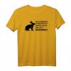 HapFrog T-Shirt mit Spruch: 'An alle die wissen, wie der Hase läuft: Er hoppelt.' - Witziges Statement für Ironie- und Sarkasmusliebhaber