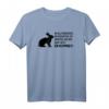 HapFrog T-Shirt mit Spruch: 'An alle die wissen, wie der Hase läuft: Er hoppelt.' - Witziges Statement für Ironie- und Sarkasmusliebhaber