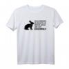HapFrog T-Shirt mit Spruch: 'An alle die wissen, wie der Hase läuft: Er hoppelt.' - Witziges Statement für Ironie- und Sarkasmusliebhaber