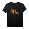 Say No To Racism Melanin Slogan T-Shirt – Black Pride, Diversity & Empowerment Against Rassismus