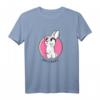 Lustiges Hipster Hase T-Shirt mit Brille | Süßes Geschenk für Bunny Fans, Nerds & Kaninchenliebhaber