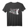 Lustiges Hippie Hase T-Shirt | Süßes Kaninchen & Hipster Hase Design | Perfektes Geschenk für Kaninchenfreunde & Tierliebhaber zu Geburtstag & Weihnachten