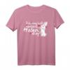 Lustiges Hippie Hase T-Shirt | Süßes Kaninchen & Hipster Hase Design | Perfektes Geschenk für Kaninchenfreunde & Tierliebhaber zu Geburtstag & Weihnachten