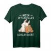 Lustiger Hase Bär Schlafanzug als Geschenk – Schlaf Pyjama für Damen und Herren, perfekte Nachthemd & Schlafoutfit für Langschläfer, Morgenmuffel & Nachteulen