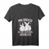 Damen Mir reichts ich geh zu meinen Kaninchen T-Shirt mit V-Ausschnitt – Lustiges Hasen Design, ideales Geschenk für Tierliebhaberinnen, Mütter & Kinder
