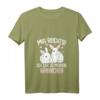 Damen Mir reichts ich geh zu meinen Kaninchen T-Shirt mit V-Ausschnitt – Lustiges Hasen Design, ideales Geschenk für Tierliebhaberinnen, Mütter & Kinder