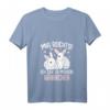 Damen Mir reichts ich geh zu meinen Kaninchen T-Shirt mit V-Ausschnitt – Lustiges Hasen Design, ideales Geschenk für Tierliebhaberinnen, Mütter & Kinder