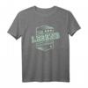 Retirement Legend Has Retired Boss Manager Work T-Shirt - Lustiges Vintage Geschenk für Ruhestand, Chefs & Berufstätige