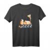 Schnarchender Hase I Hasen T-Shirt I Lustiges Comic Tiermotiv I Ostergeschenk für Kinder, Damen & Herren