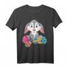 Osterhase T-Shirt für Familie und Freunde – Bunte Eier & niedliches Hasen-Design für Osterfest und Eiersuche