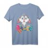 Osterhase T-Shirt für Familie und Freunde – Bunte Eier & niedliches Hasen-Design für Osterfest und Eiersuche