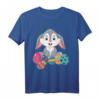 Osterhase T-Shirt für Familie und Freunde – Bunte Eier & niedliches Hasen-Design für Osterfest und Eiersuche
