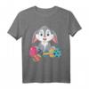 Osterhase T-Shirt für Familie und Freunde – Bunte Eier & niedliches Hasen-Design für Osterfest und Eiersuche
