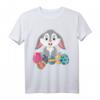 Osterhase T-Shirt für Familie und Freunde – Bunte Eier & niedliches Hasen-Design für Osterfest und Eiersuche