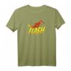 The Flash 8 Bit Flash T-Shirt – Offiziell lizenziertes Superhelden Shirt für Kinder, Frauen & Männer