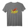 The Flash 8 Bit Flash T-Shirt – Offiziell lizenziertes Superhelden Shirt für Kinder, Frauen & Männer