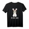 HapFrog Hase T-Shirt mit Retro-Brille und Goldkette – Lustiges Geschenk für Kinder, Frauen und Männer