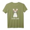 HapFrog Hase T-Shirt mit Retro-Brille und Goldkette – Lustiges Geschenk für Kinder, Frauen und Männer
